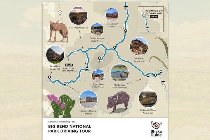 Big Bend National Park Self Guided Audio Tour Guide