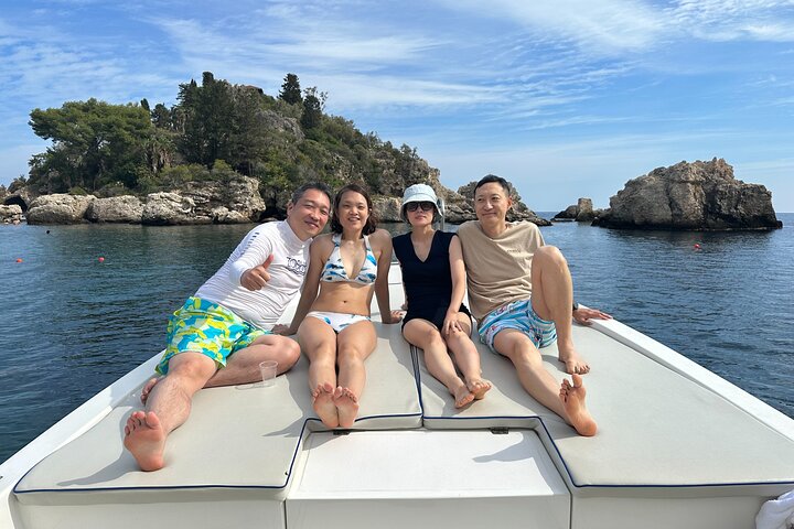 Half Day Private Guided Boat Tour in Taormina