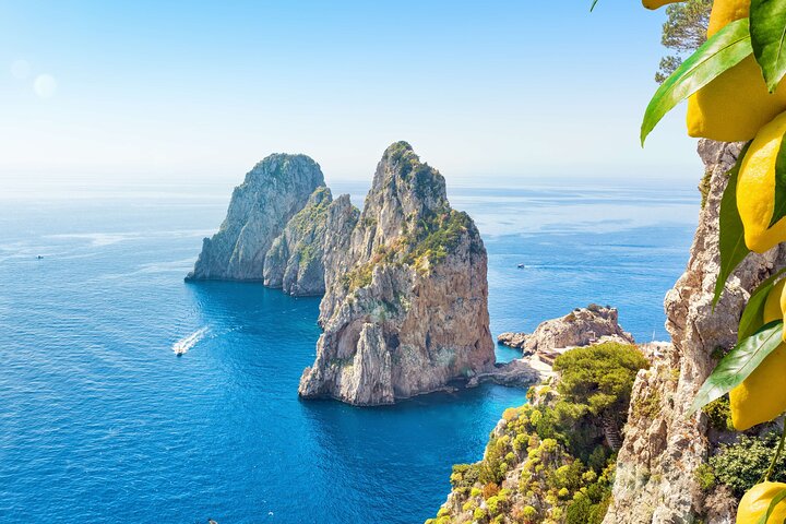 Capri Island Boat Tour with Snorkeling & Free Time | Small Group