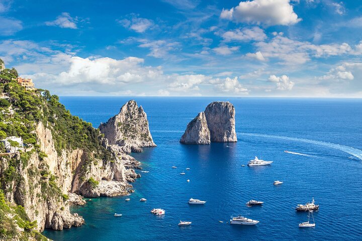 Capri Island Boat Tour with Snorkeling & Free Time | Small Group