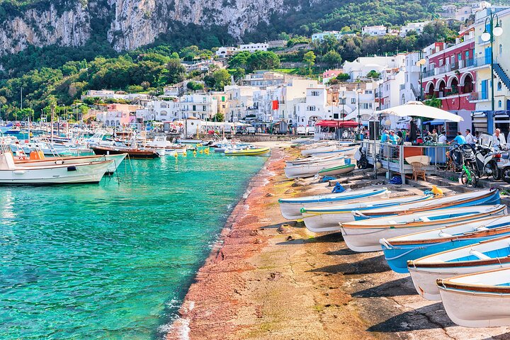 Capri Island Boat Tour with Snorkeling & Free Time | Small Group