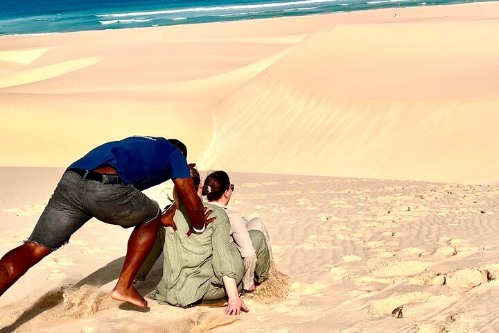 4WD Boa Vista group day tour south and north with sandboarding