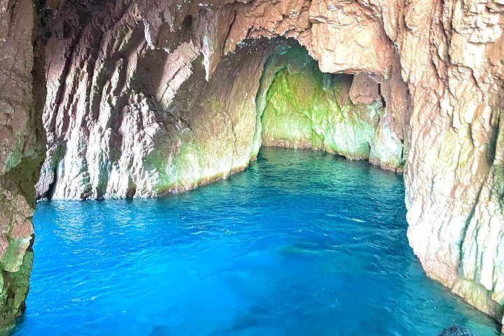 From Sagon/Cargese: Scandola Girolata 30mns, Piana Swimming