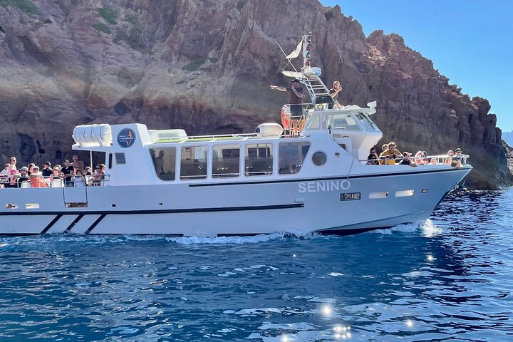 From Sagon/Cargese: Scandola Girolata 30mns, Piana Swimming