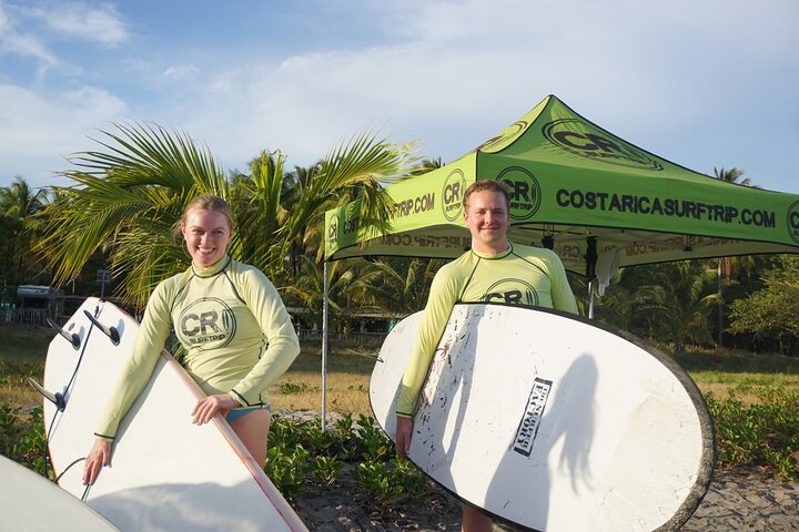 The Best Surf Lessons in Playa Samara!