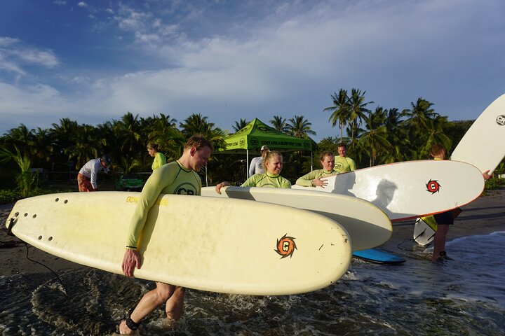 The Best Surf Lessons in Playa Samara!