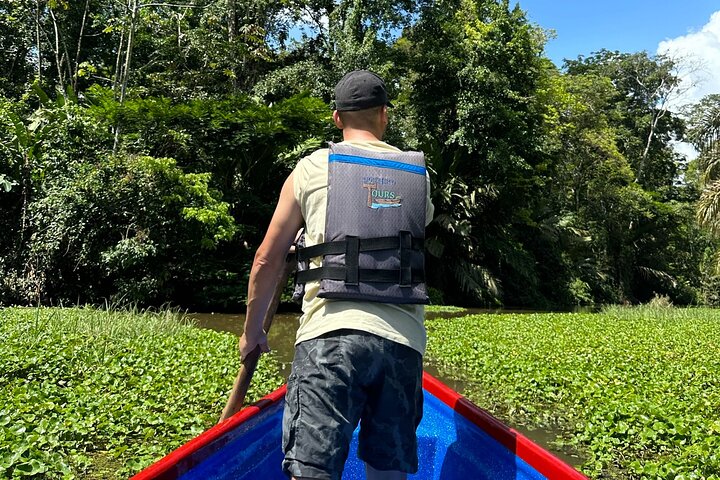 Tortuguero National Park Canal Tour with Canoe