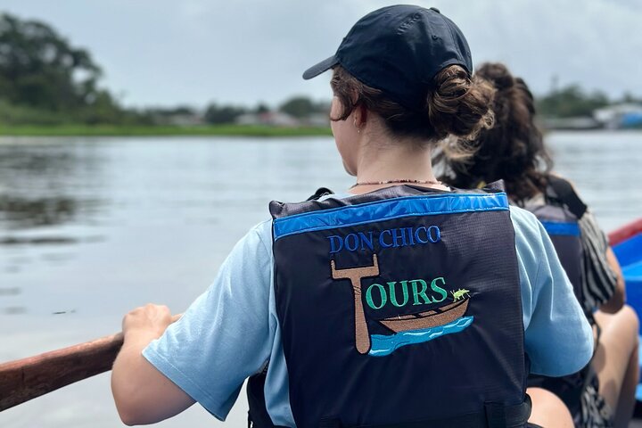 Tortuguero National Park Canal Tour with Canoe