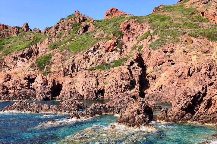 From Sagon/Cargese: Scandola Girolata 30mns, Piana Swimming