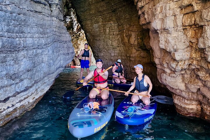 Budva Bay: Kayak & SUP Tour to Coastal Caves