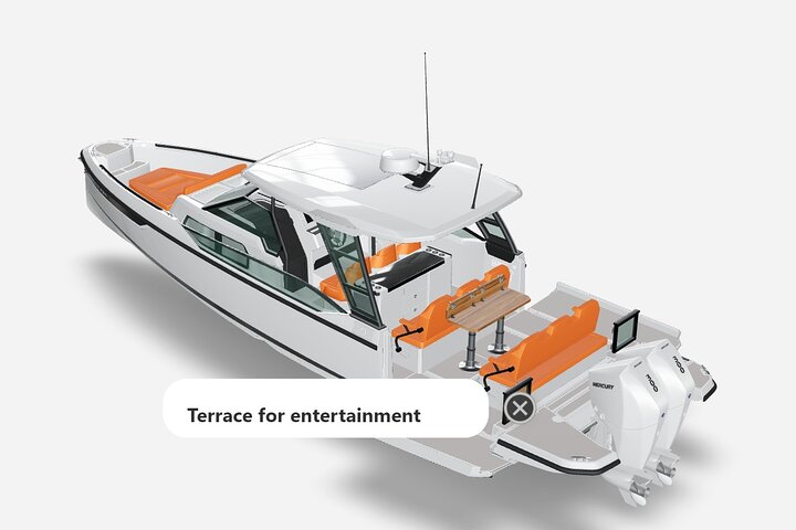 Messinia Half-Day Private Yacht Cruise (Kardamyli, Foneas)