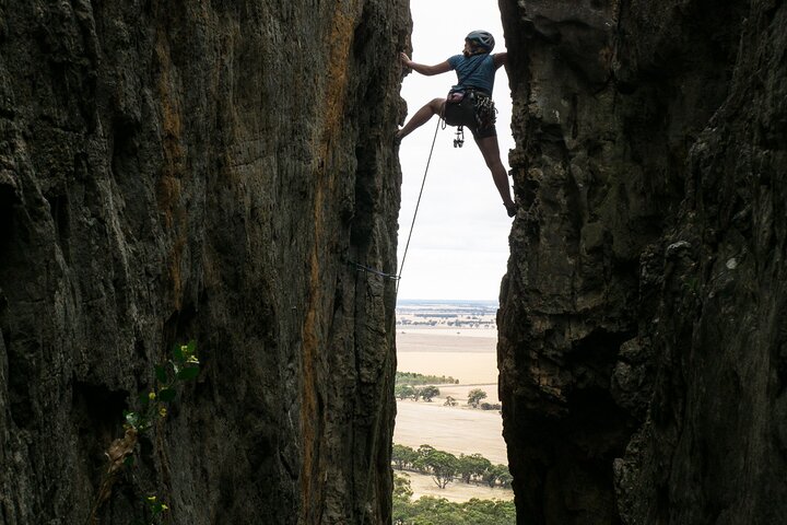 Rock Climbing and Abseiling Adventure at Dyurrite/Mt Arapiles