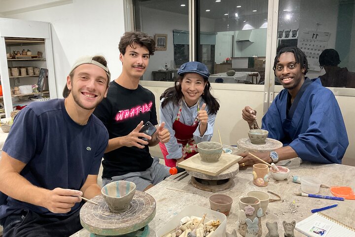 Artist Pottery and Cooking Class in the Old Streets of Mt. Hiei