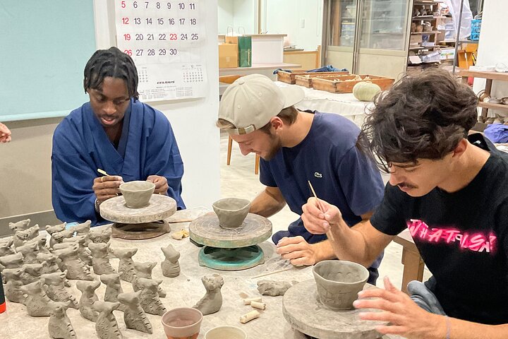 Artist Pottery and Cooking Class in the Old Streets of Mt. Hiei