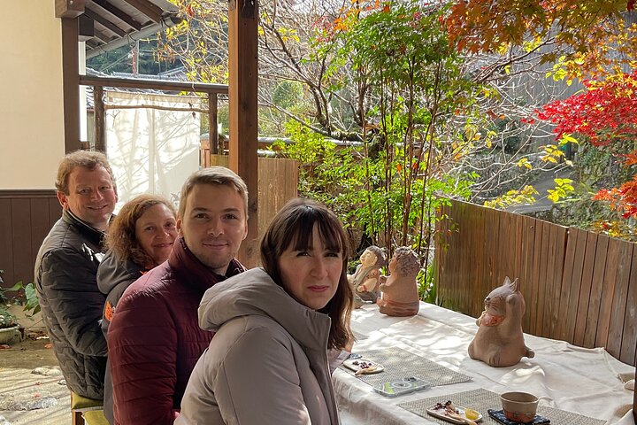 Artist Pottery and Cooking Class in the Old Streets of Mt. Hiei