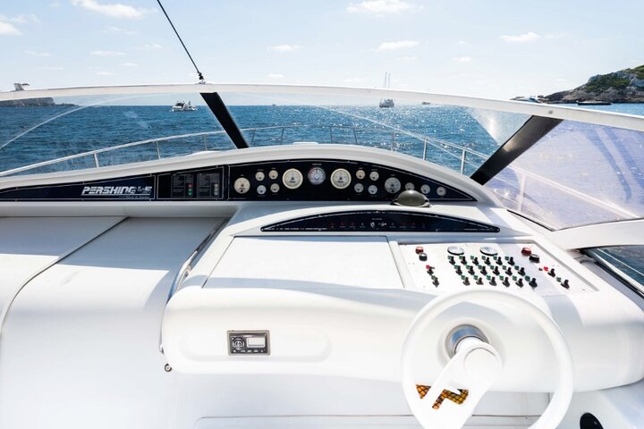 Saint Tropez Half Day Private Yacht Charter on our Pershing 45