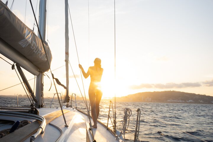 Ibiza Midday or Sunset Sailing with Light Snacks and Open Bar