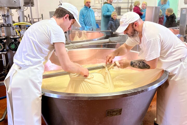 The art of Parmigiano Reggiano and real Balsamic vinegar