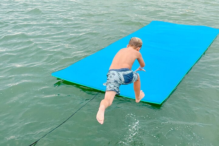 Private Luxury Yacht with Beach Stop and Swimming/Paddle Boarding