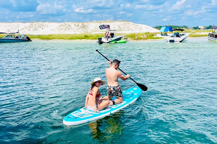 Private Luxury Yacht with Beach Stop and Swimming/Paddle Boarding