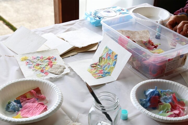 1-day Japanese washi paper craftsman course in Kochi