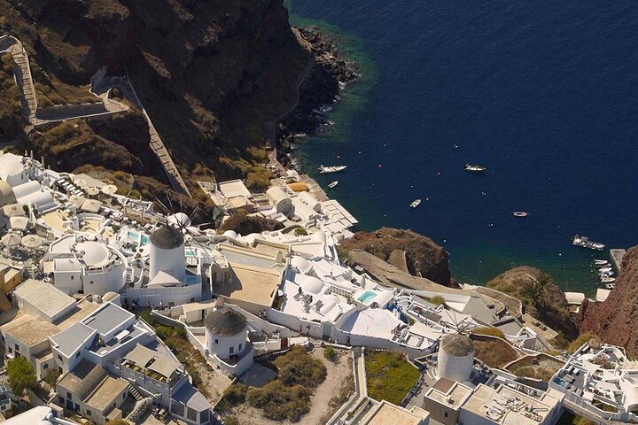 Private Helicopter Transfer from Ios to Santorini