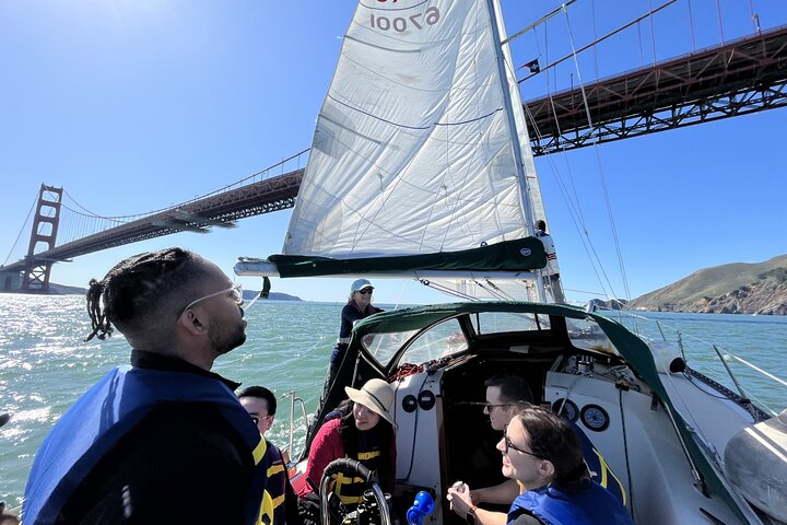 2hr. SUNSET Sailing Experience on San Francisco Bay
