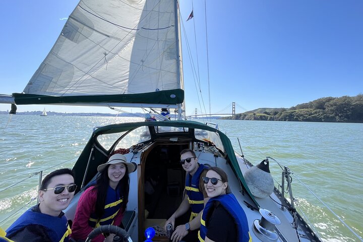 2hr. SUNSET Sailing Experience on San Francisco Bay