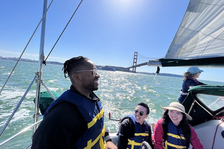 2hr. INTERACTIVE Sailing Experience on San Francisco Bay