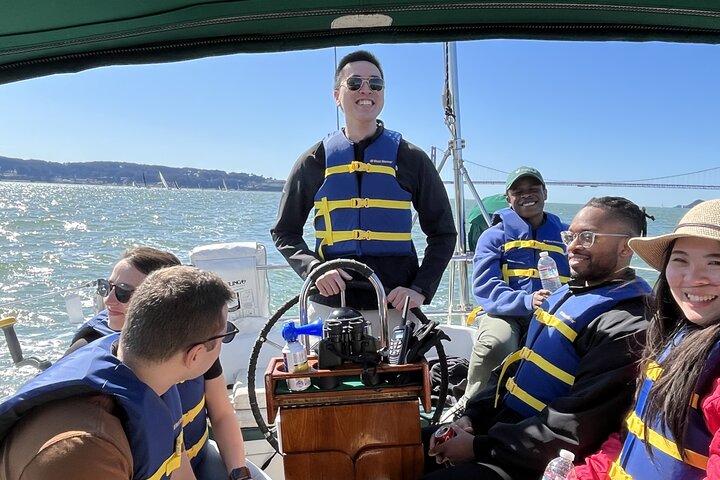 2hr. INTERACTIVE Sailing Experience on San Francisco Bay