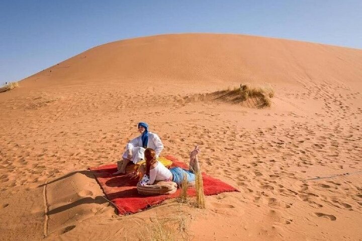 Erg Chigaga Desert Tour from Mhamid by 4x4 Morocco Sahara dunes