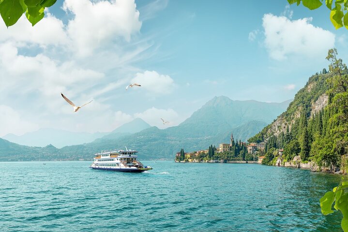 Como, Bellagio & Varenna: Small Group from Milan with Boat Cruise