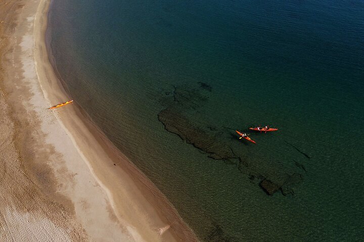 Naxos: Rhina Cave Sea Kayaking Tour