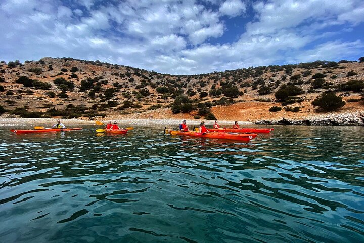 Naxos: Rhina Cave Sea Kayaking Tour