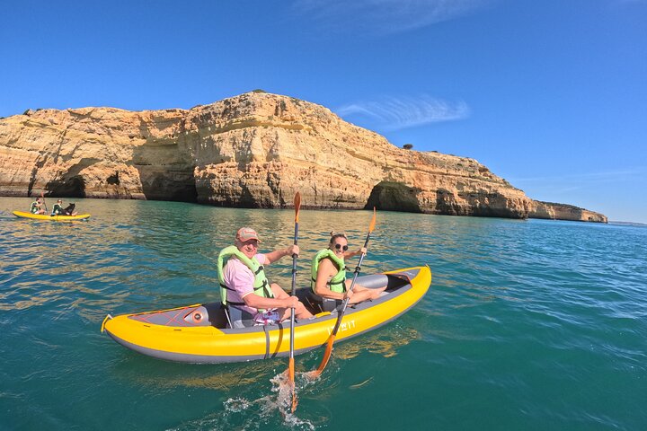Exclusive Small Group Kayak Tour to Benagil Caves with 4K Photos