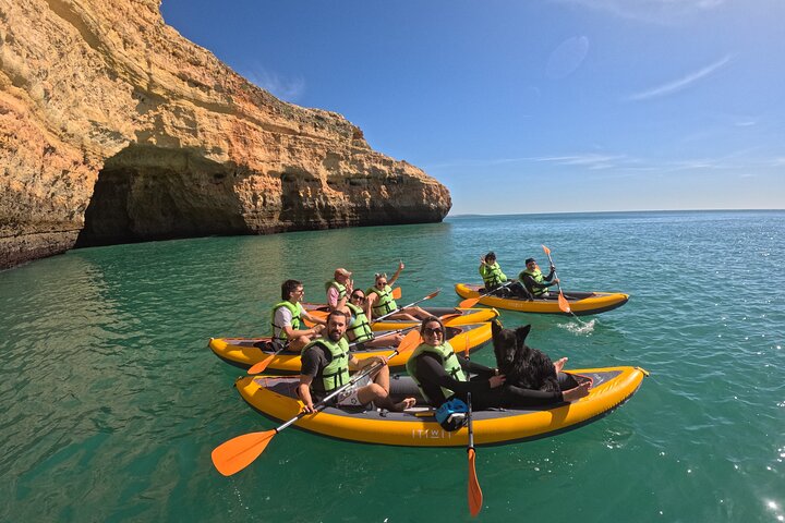 Exclusive Small Group Kayak Tour to Benagil Caves with 4K Photos