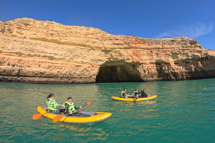 Exclusive Small Group Kayak Tour to Benagil Caves with 4K Photos