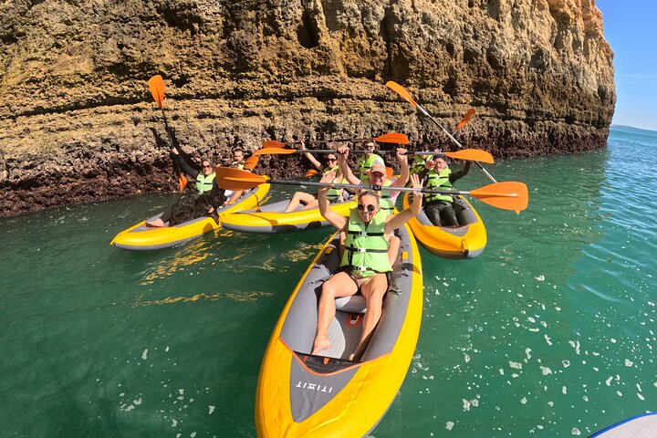 Exclusive Small Group Kayak Tour to Benagil Caves with 4K Photos