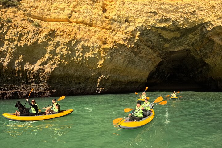 Exclusive Small Group Kayak Tour to Benagil Caves with 4K Photos
