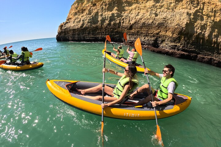 Exclusive Small Group Kayak Tour to Benagil Caves with 4K Photos