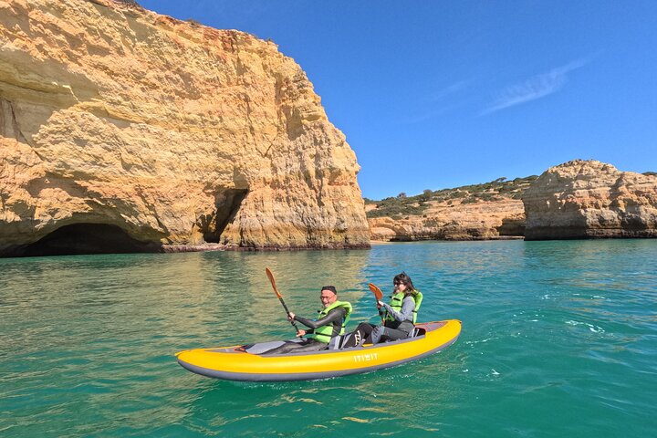 Exclusive Small Group Kayak Tour to Benagil Caves with 4K Photos