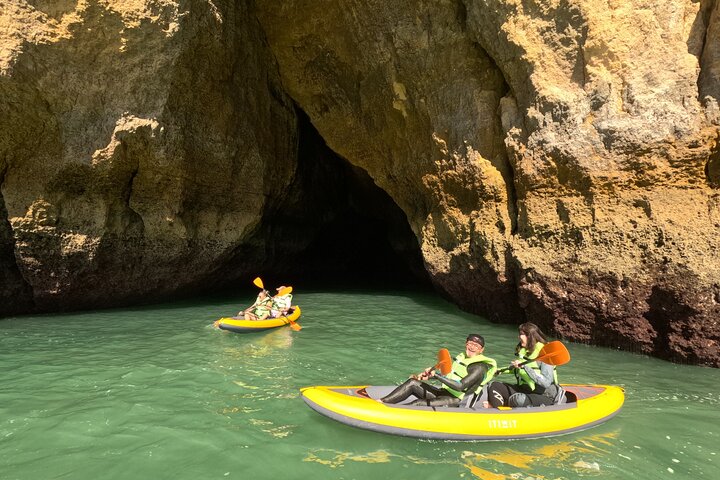 Exclusive Small Group Kayak Tour to Benagil Caves with 4K Photos