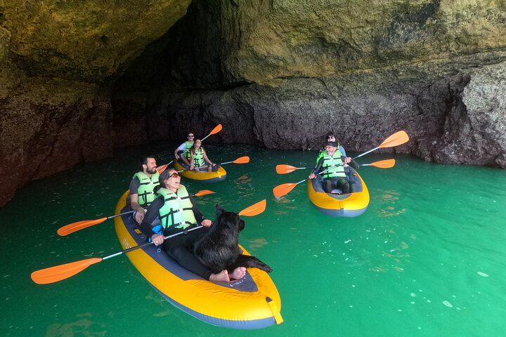 Exclusive Small Group Kayak Tour to Benagil Caves with 4K Photos