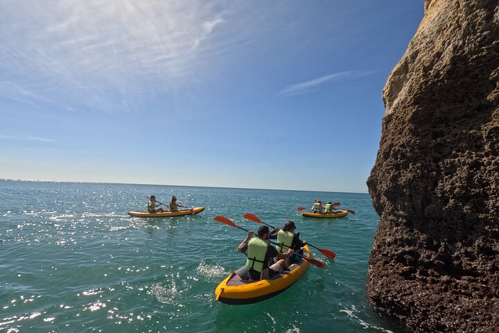 Exclusive Small Group Kayak Tour to Benagil Caves with 4K Photos