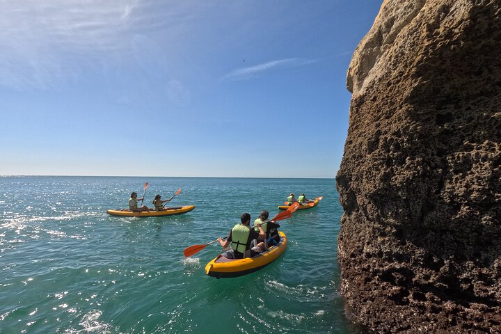 Exclusive Small Group Kayak Tour to Benagil Caves with 4K Photos