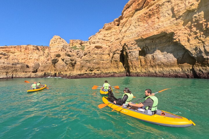 Exclusive Small Group Kayak Tour to Benagil Caves with 4K Photos