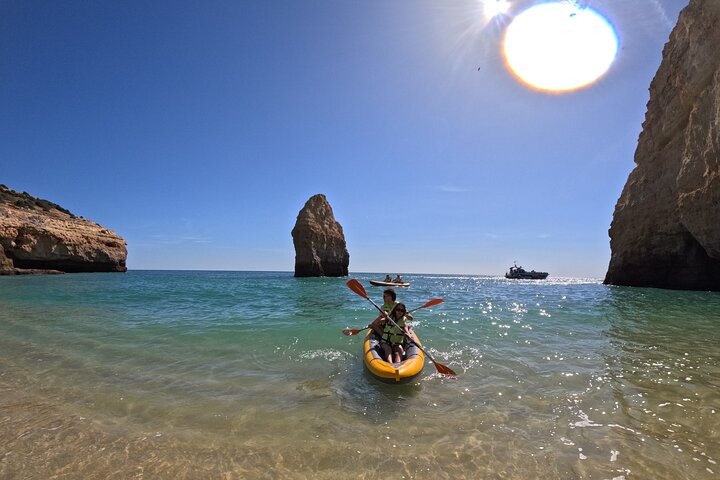 Exclusive Small Group Kayak Tour to Benagil Caves with 4K Photos