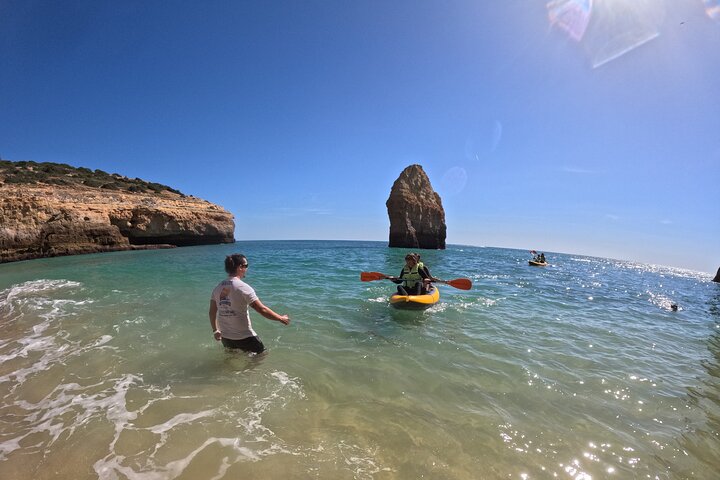 Exclusive Small Group Kayak Tour to Benagil Caves with 4K Photos
