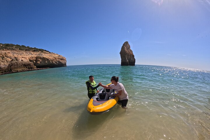Exclusive Small Group Kayak Tour to Benagil Caves with 4K Photos