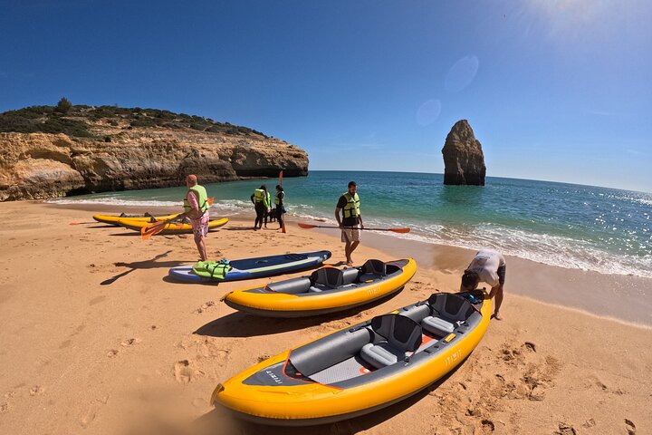 Exclusive Small Group Kayak Tour to Benagil Caves with 4K Photos